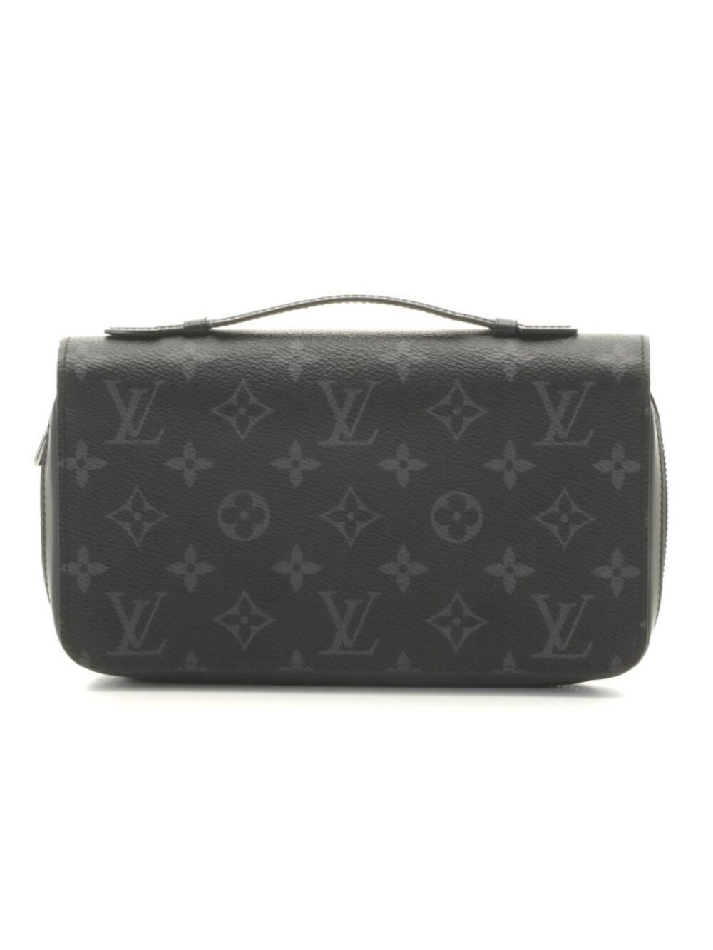 Louis Vuitton Zippy XL Monogram Eclipse Wallet Black